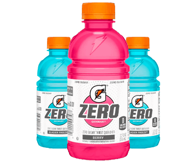 Gatorade G Zero Sugar Thirst Quencher Sports Drink, Variety Pack, 12 fl oz, 18 Pack Bottles