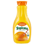 Nutrition Tropicana Orange Juice, No Pulp, 52 Fl Oz