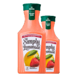 Simply Lemonade with Strawberry, 52 Fl Oz Bottle