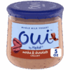Oui by Yoplait Mocha & Chocolate Whole Milk Yogurt, French Style Yogurt Snack, 5 OZ Glass Yogurt Jar